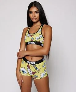 PSD Underwear SpongeBob - Faces Sports Bra