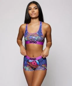 PSD Underwear Magic Shrooms Sports Bra