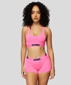 PSD Underwear Solids Boy Short - Pink