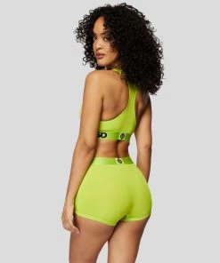 PSD Underwear Solids Boy Short - Yellow 5 PSD Underwear Solids Boy Short - Yellow