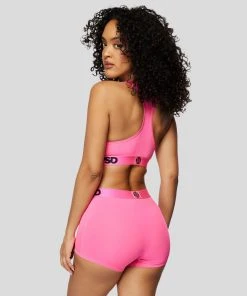PSD Underwear Solids Sports Bra - Pink