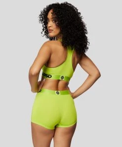 PSD Underwear Solids Sports Bra - Yellow