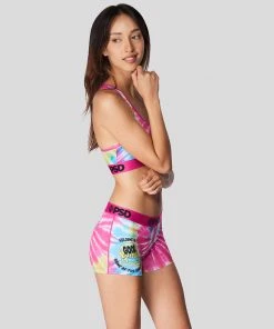 PSD Underwear Good Burger - Tie Dye Boy Short