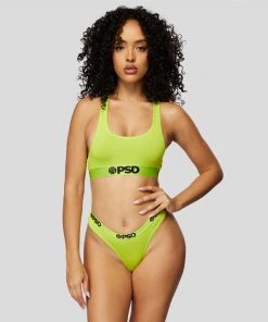 PSD Underwear Solids Thong - Yellow