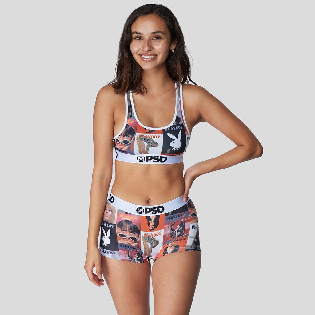 PSD Underwear Playboy - Covers Sports Bra 1 PSD Underwear Playboy - Covers Sports Bra