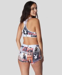 PSD Underwear Playboy - Covers Sports Bra 5 PSD Underwear Playboy - Covers Sports Bra