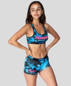 PSD Underwear The Powerpuff Girls - Acid Blue Sports Bra
