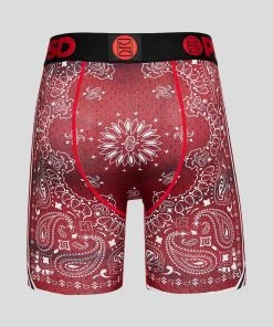 PSD Underwear Baller Bandana Red Micro Mesh