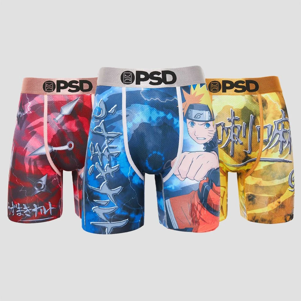 PSD Underwear Naruto Uzumaki Special 3-Pack 2 PSD Underwear Naruto Uzumaki Special 3-Pack