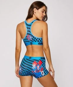 PSD Underwear DC - Harley Quinn Checkered Boy Short 5 PSD Underwear DC - Harley Quinn Checkered Boy Short