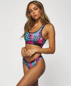 PSD Underwear Scattered Cheetah Pop Thong