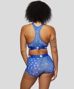 PSD Underwear Hype Blue Bandana Boy Short