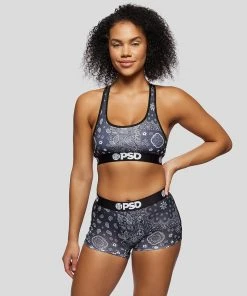 PSD Underwear Hype Black Bandana Boy Short
