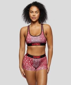PSD Underwear Hype Red Bandana Boy Short