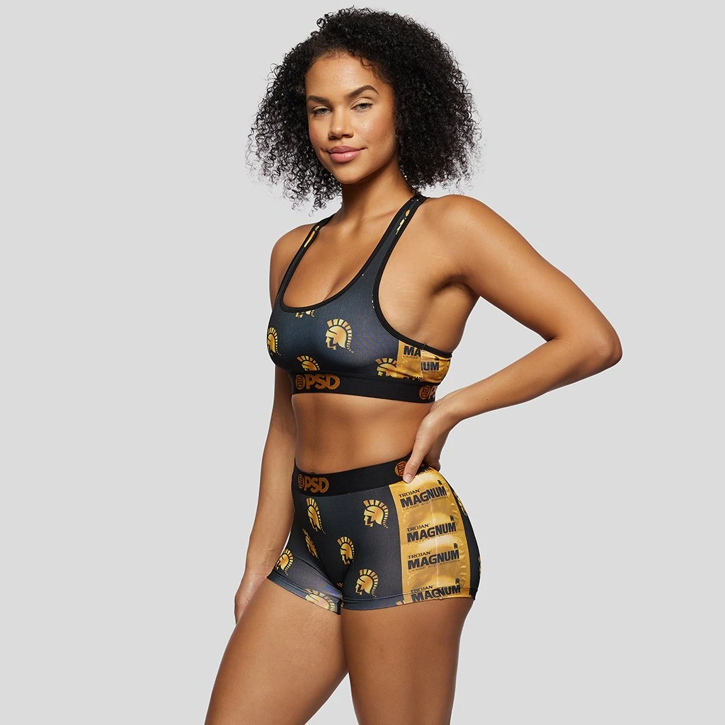 PSD Underwear Trojan - Magnum Strip Sports Bra 1 PSD Underwear Trojan - Magnum Strip Sports Bra