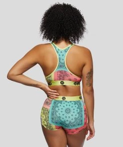 PSD Underwear Brights Patchwork Sports Bra