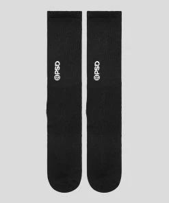 PSD Underwear Crew Socks 3-Pack Black CORE BASICS