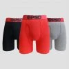 PSD Underwear PREMIUM MODAL Red Modal 3-Pack
